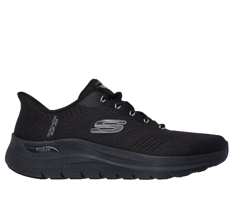 Skechers schoen zwart eerste thumbnail