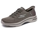 Skechers schoen taupe-thumb-4