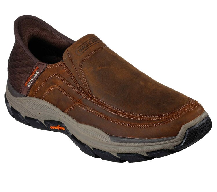 Skechers schoen cognac tweede thumbnail