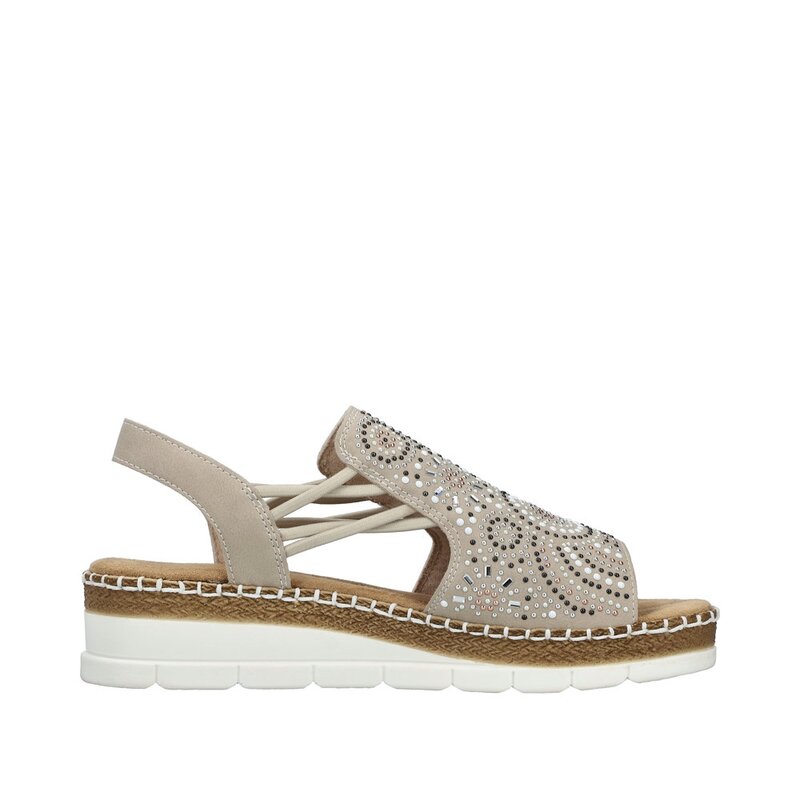 Rieker sandaal beige-photo-3