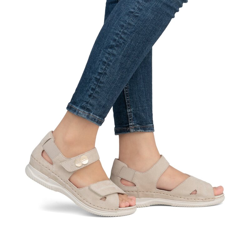 Rieker sandaal beige-photo-8