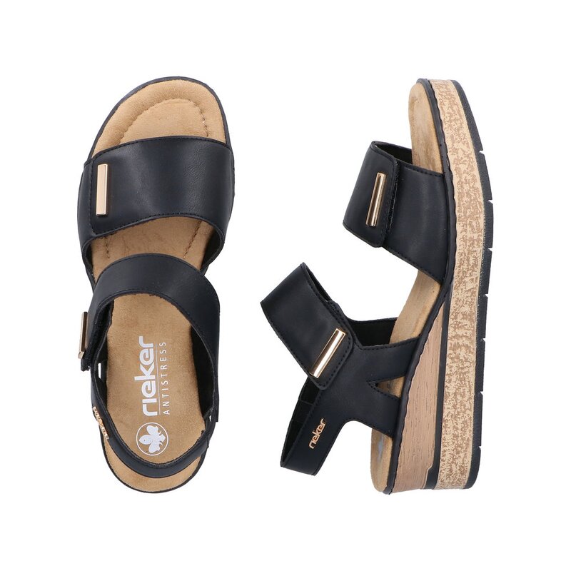 Rieker sandaal zwart-photo-7