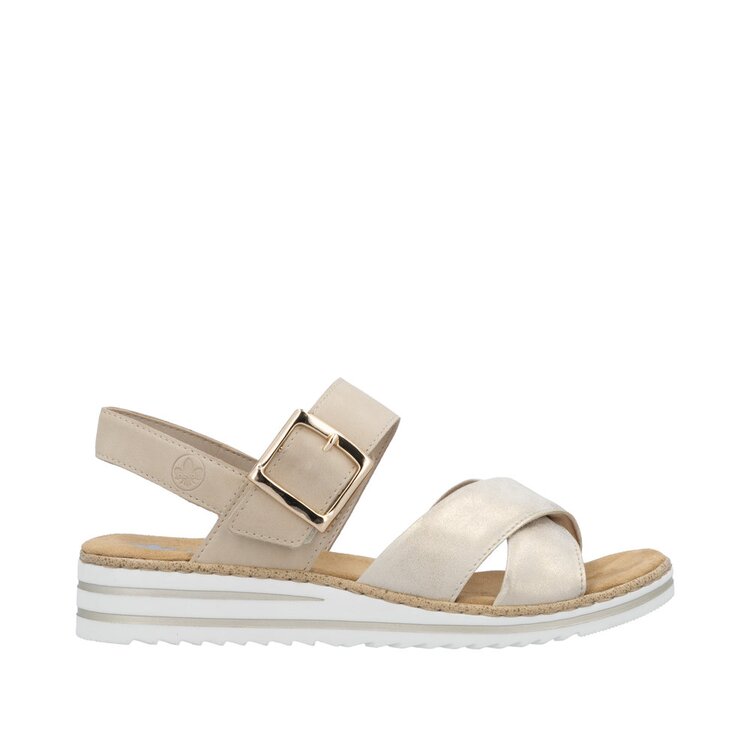 Rieker sandaal beige tweede thumbnail