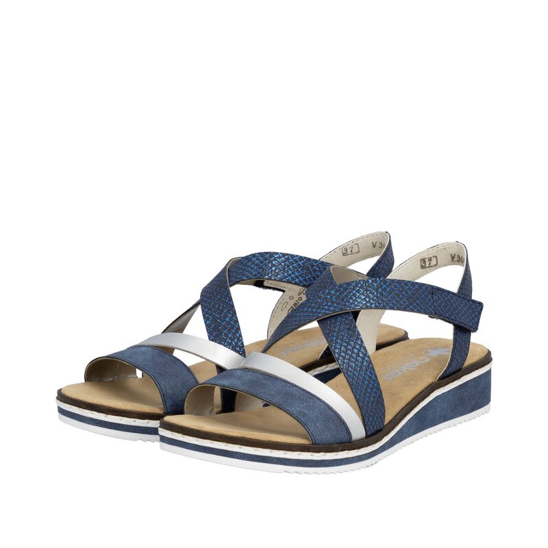 Rieker sandaal blauw-photo-6