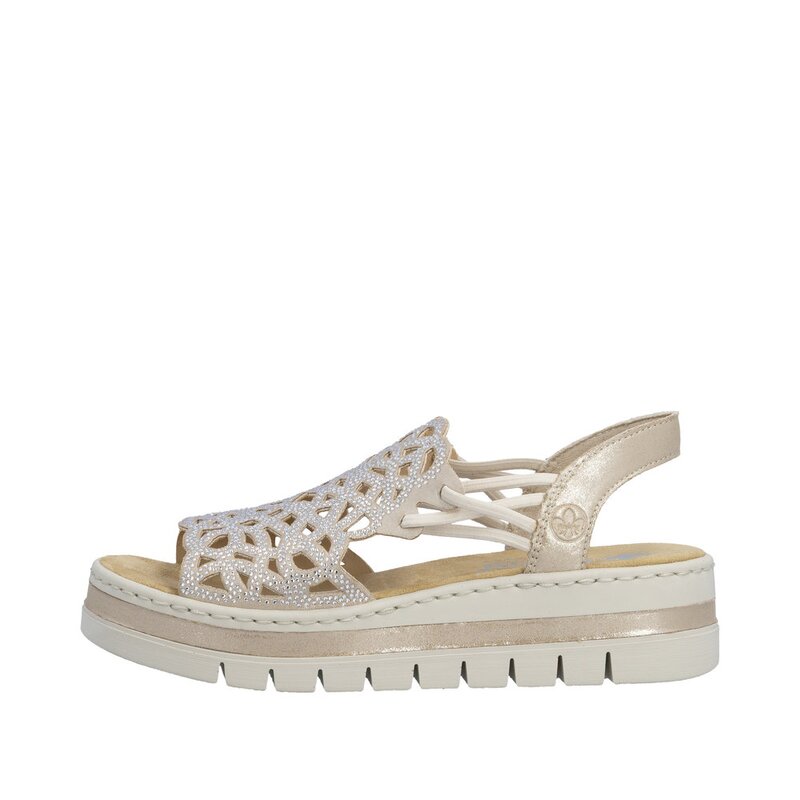 Rieker sandaal beige-photo-1