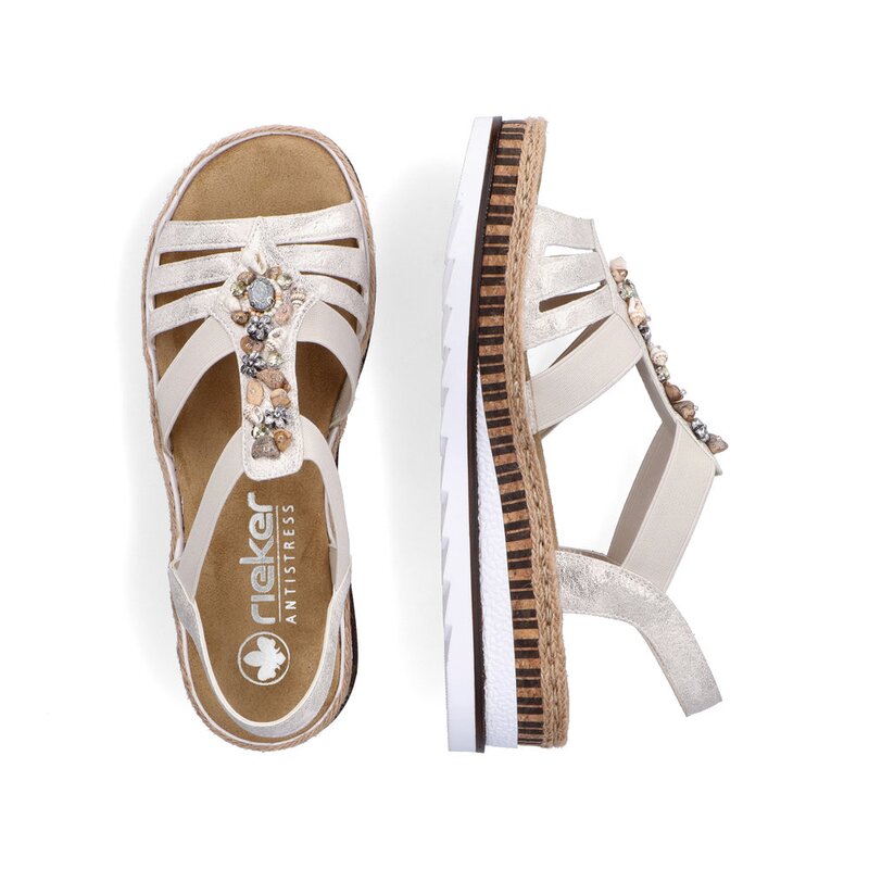 Rieker sandaal beige-photo-7
