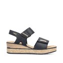 Rieker sandaal zwart-thumb-2