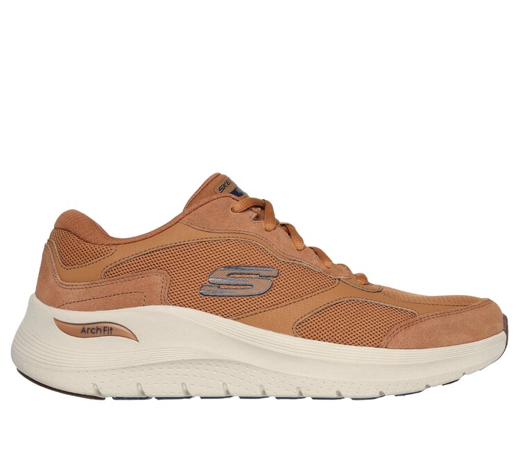 Skechers schoen cognac eerste thumbnail