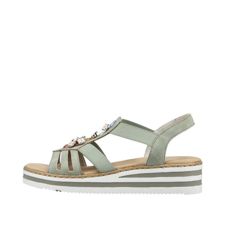 Rieker sandaal groen eerste thumbnail