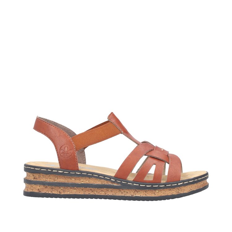 Rieker sandaal bruin tweede thumbnail