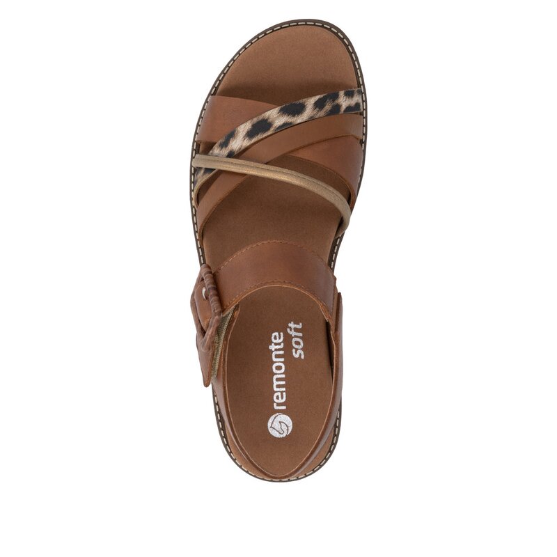 Remonte sandaal cognac-photo-5