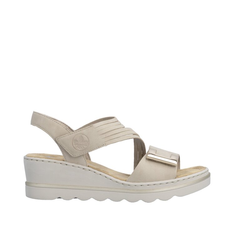 Rieker sandaal beige tweede thumbnail