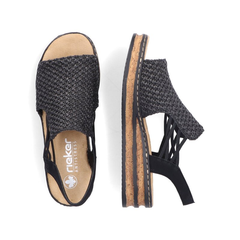 Rieker sandaal zwart-photo-7