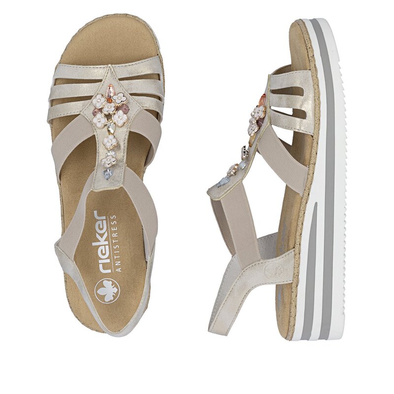 Rieker sandaal beige-photo-7