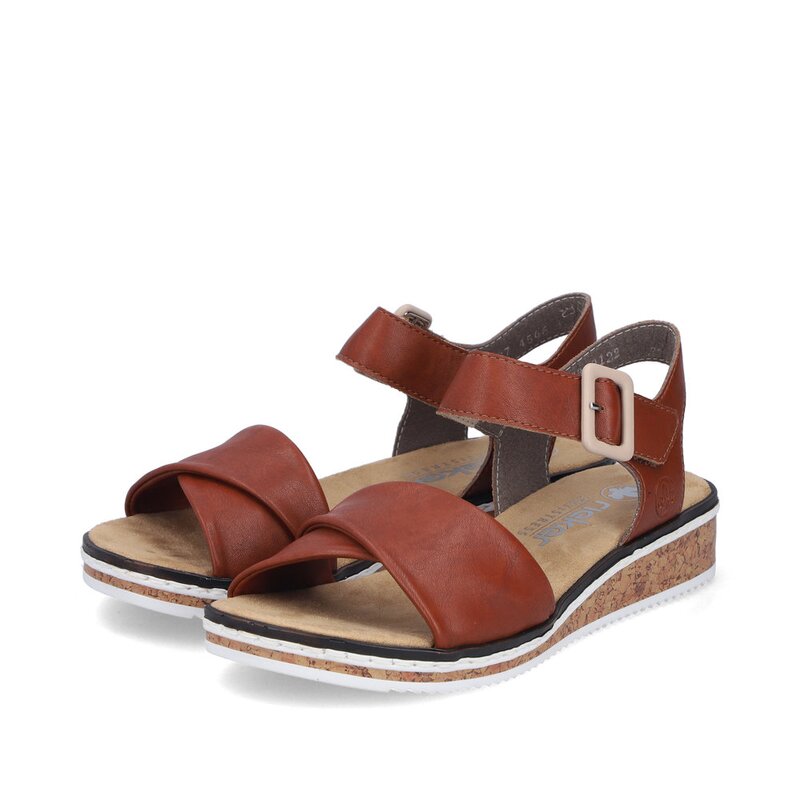 Rieker sandaal cognac-photo-6