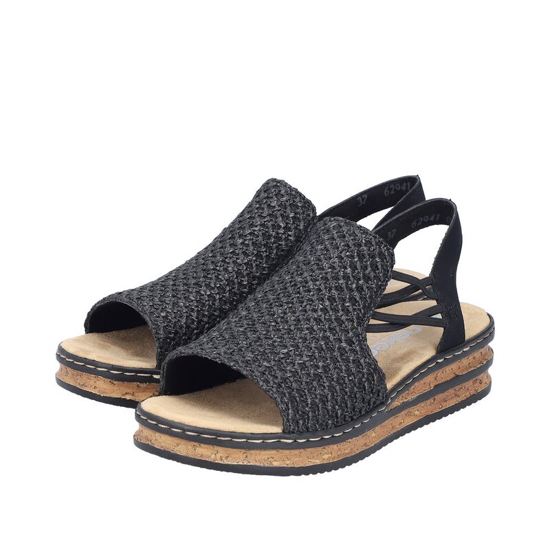 Rieker sandaal zwart-photo-6