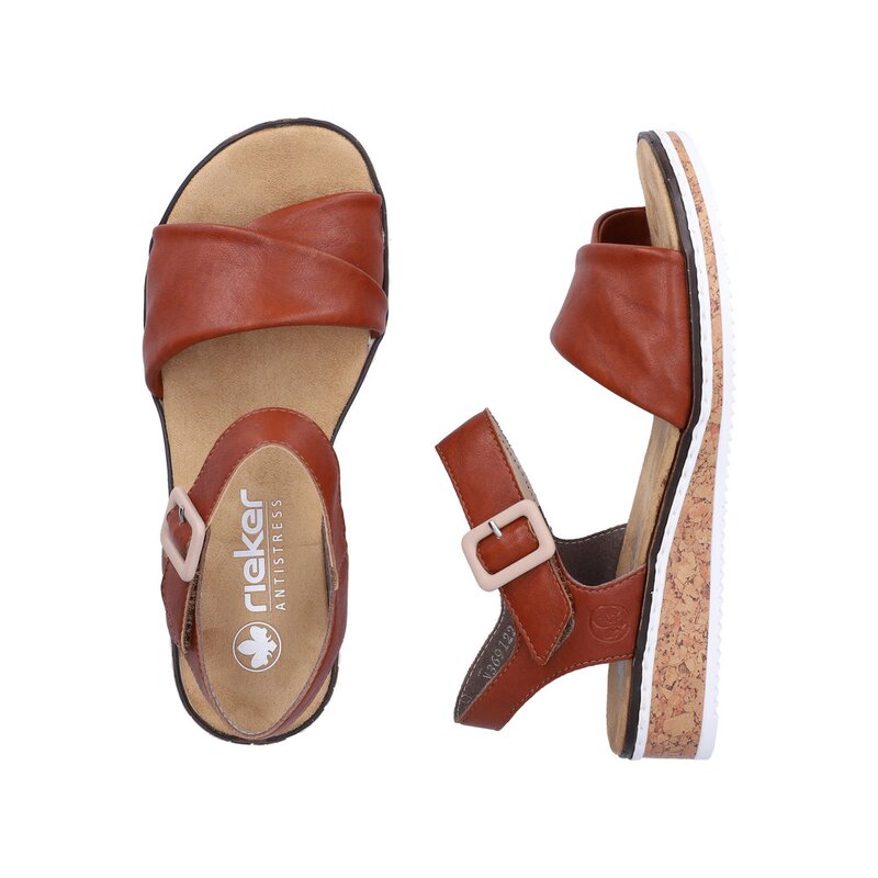 Rieker sandaal cognac-photo-7