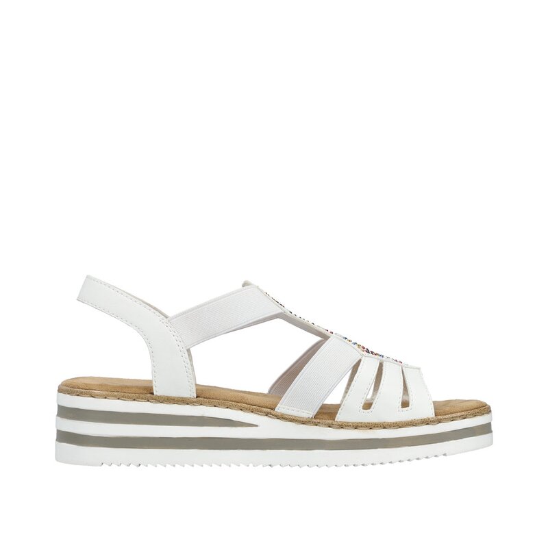 Rieker sandaal wit-photo-3