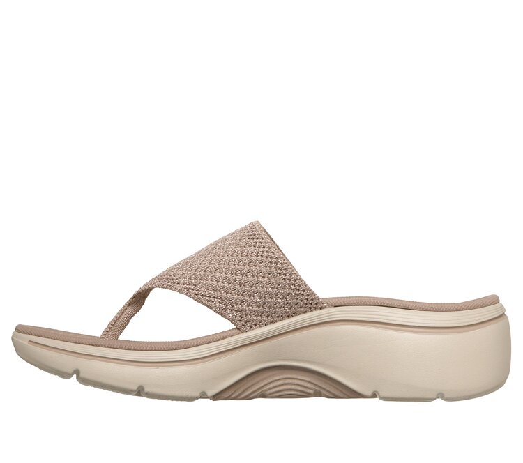 Skechers teenslipper beige eerste thumbnail