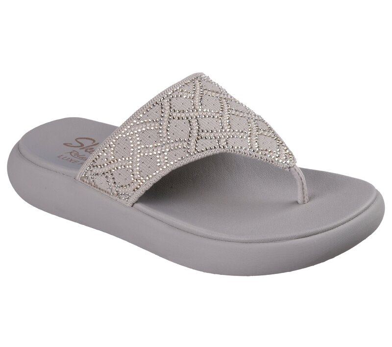 Skechers teenslipper taupe-photo-2