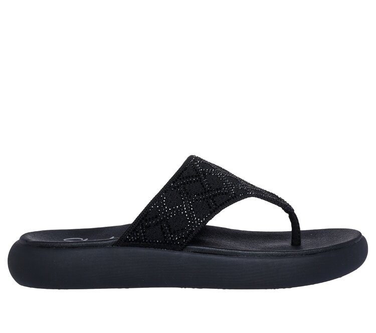 Skechers teenslipper zwart eerste thumbnail