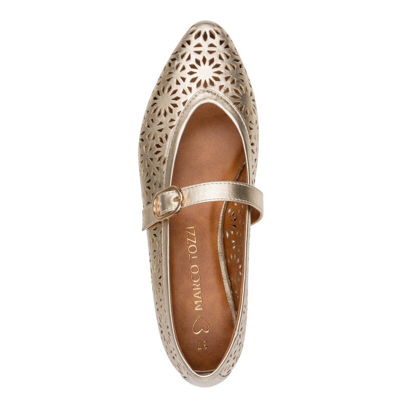 Marco tozzi schoen gold-photo-4