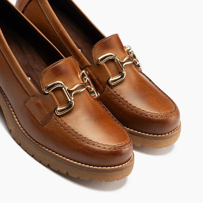 Pitillos schoen cognac-photo-3