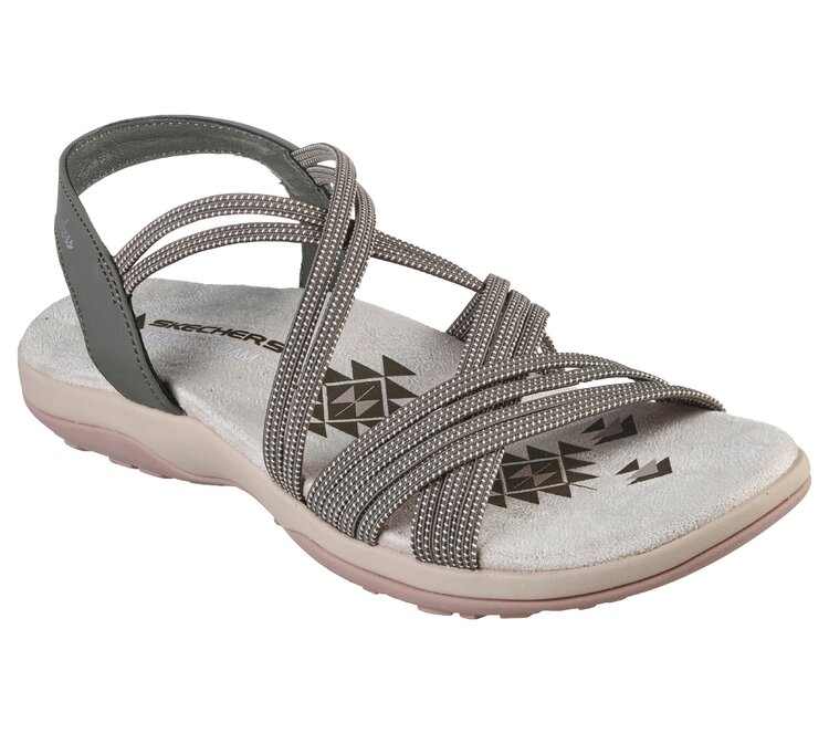Skechers sandaal olive tweede thumbnail