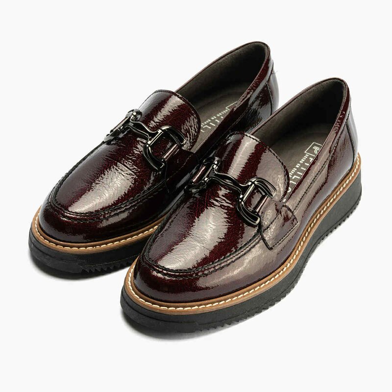 Pitillos schoen bordeau-photo-5