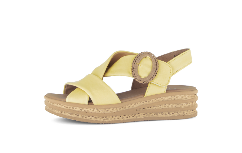 Gabor sandaal geel-photo-5