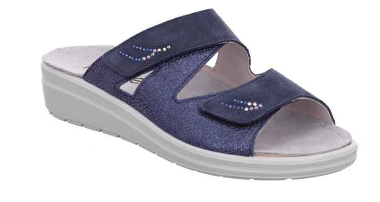 Rohde pantoffel blauw eerste thumbnail
