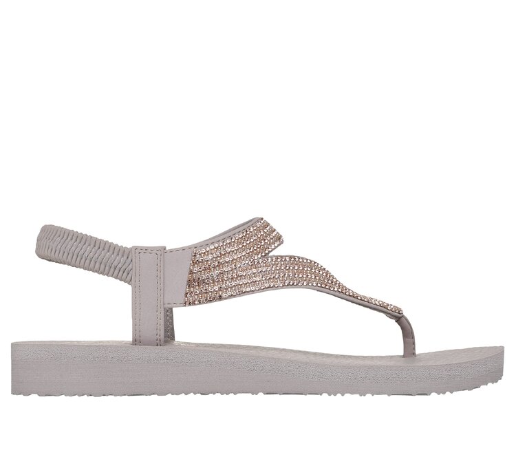 Skechers teenslipper taupe eerste thumbnail