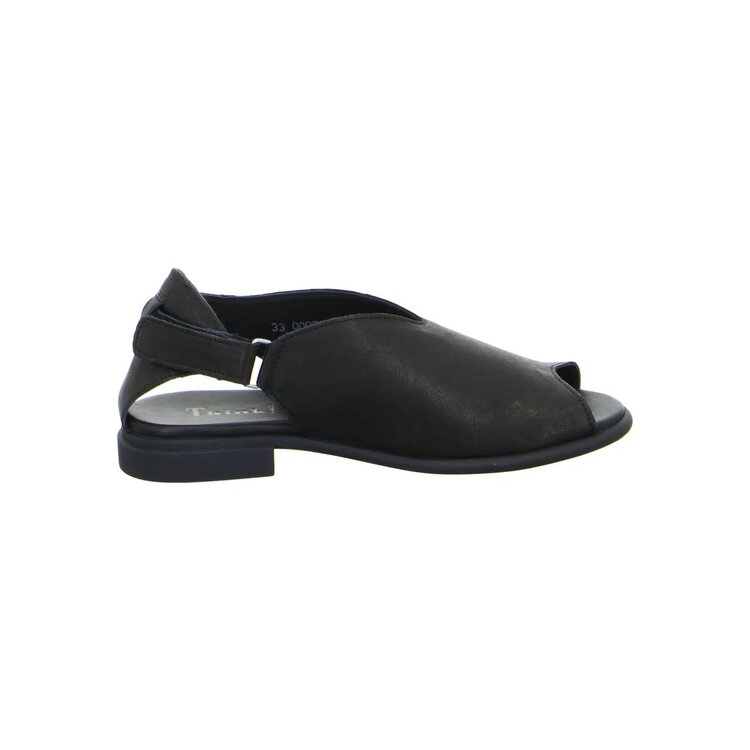 Think sandaal zwart tweede thumbnail