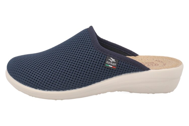 Fly flot pantoffel blauw eerste thumbnail