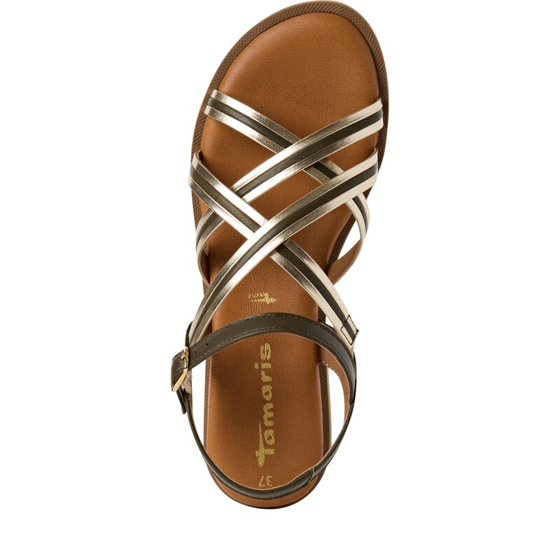 Tamaris sandaal kaki-photo-4