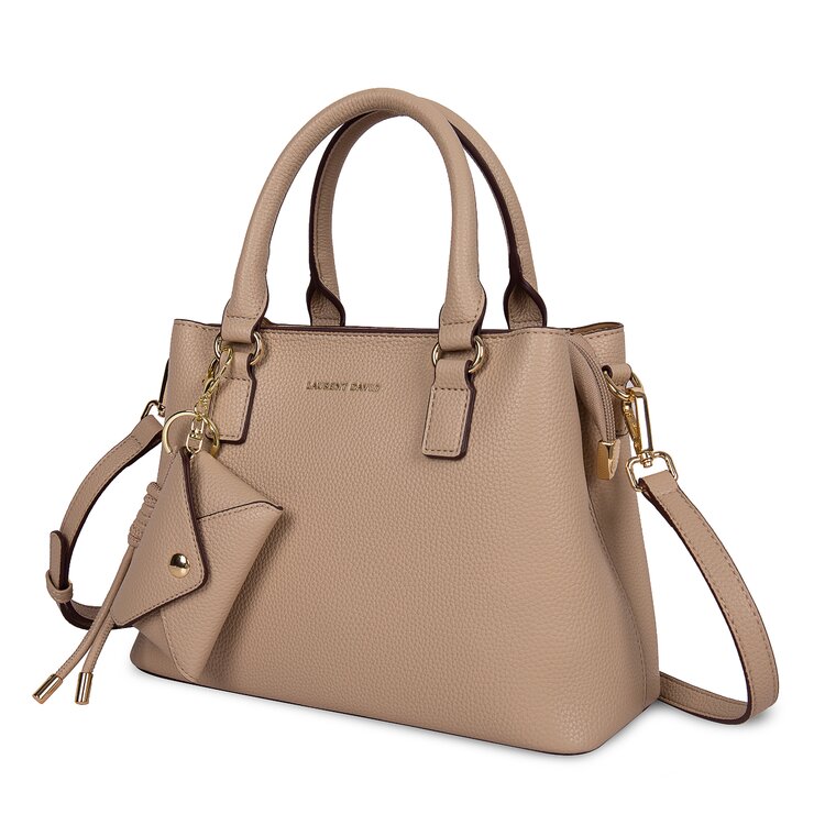 Laurent david handtassen taupe tweede thumbnail