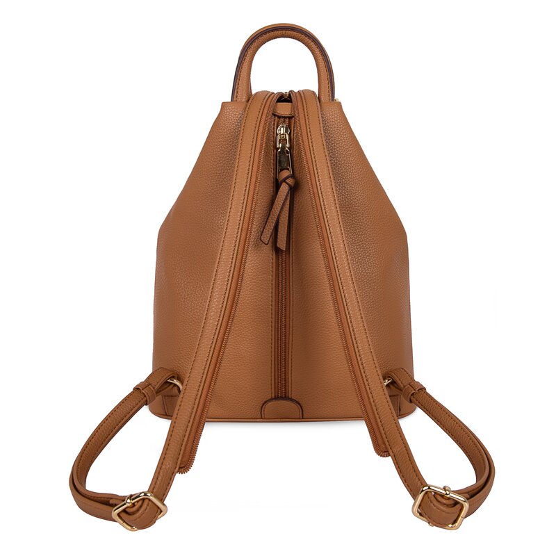 Kisses of pearl handtassen cognac-photo-2