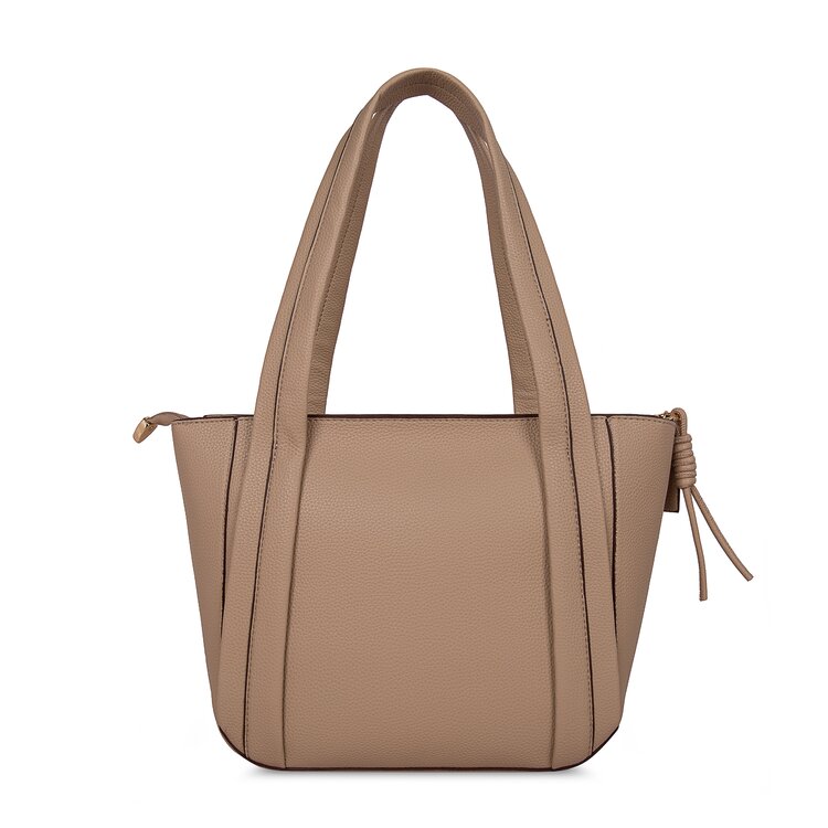 Laurent david handtassen taupe tweede thumbnail