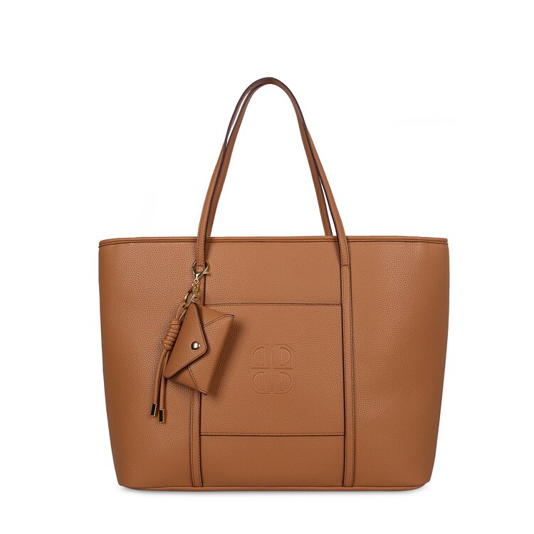 Laurent david handtassen cognac eerste thumbnail