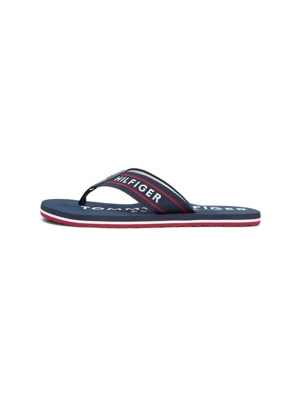 Tommy hilfiger teenslipper blauw-photo-1