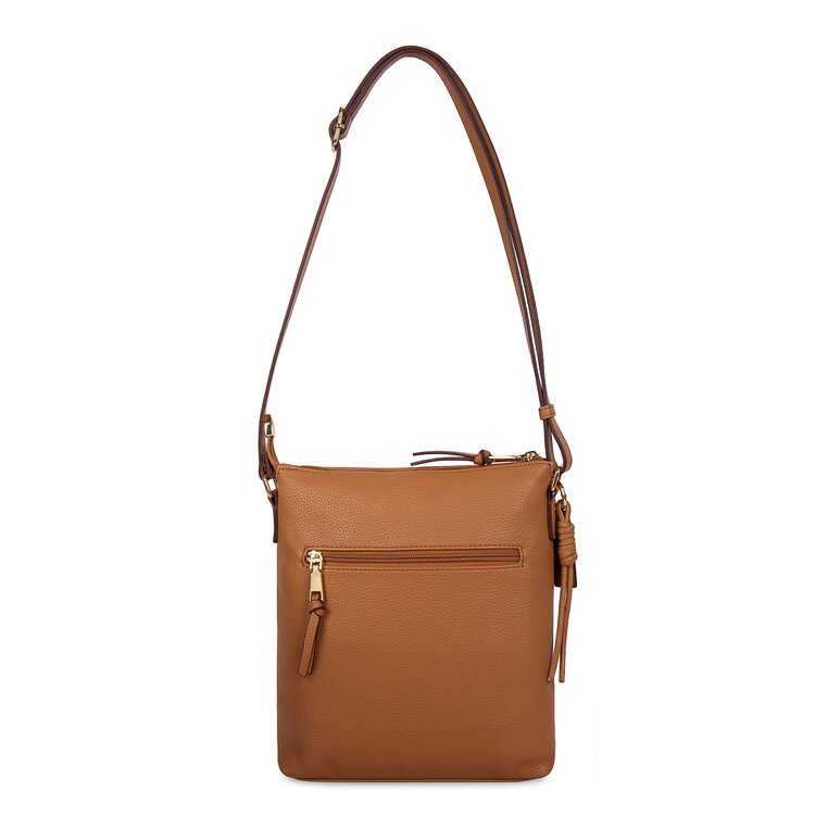 Laurent david handtassen cognac tweede thumbnail