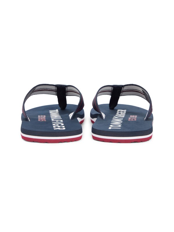 Tommy hilfiger teenslipper blauw-photo-3