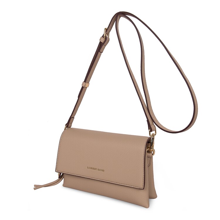 Laurent david handtassen taupe tweede thumbnail