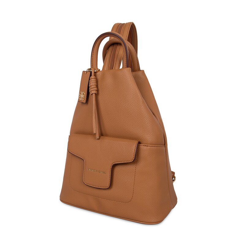 Kisses of pearl handtassen cognac-photo-3