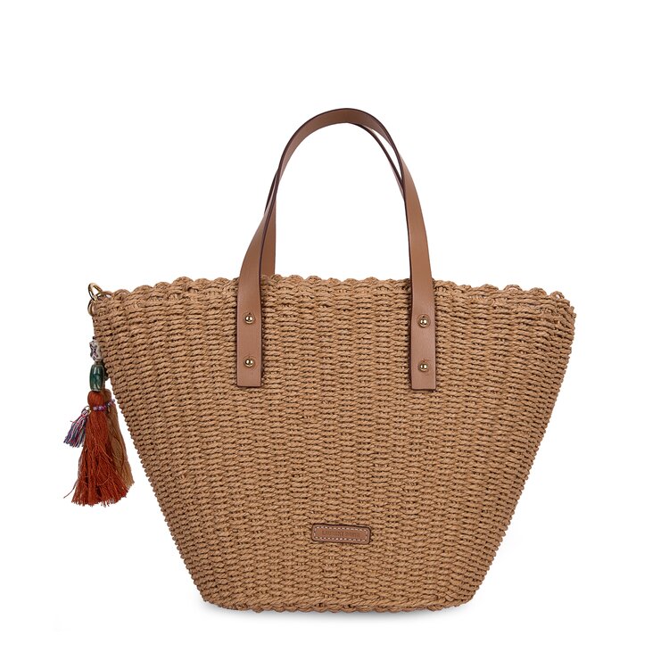 Laurent david handtassen taupe eerste thumbnail