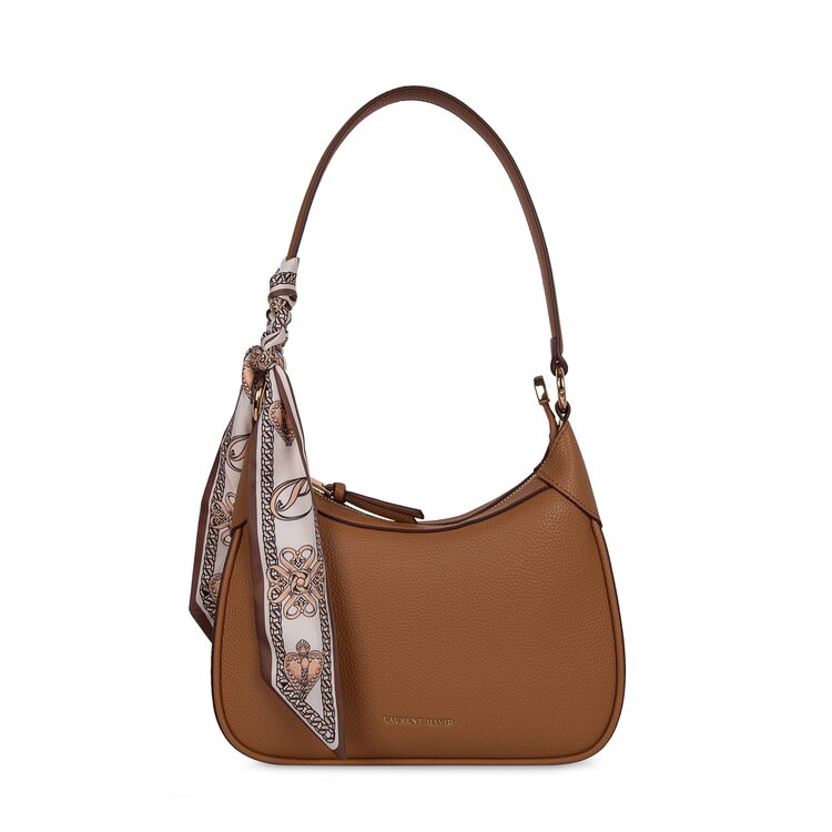 Laurent david handtassen cognac eerste thumbnail