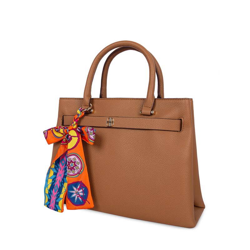 Laurent david handtassen cognac-photo-2