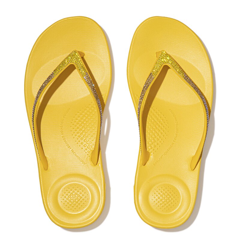 Fitflop teenslipper geel-photo-3