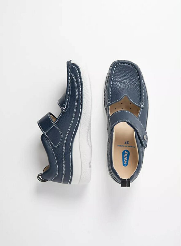 Wolky schoen blauw-photo-4