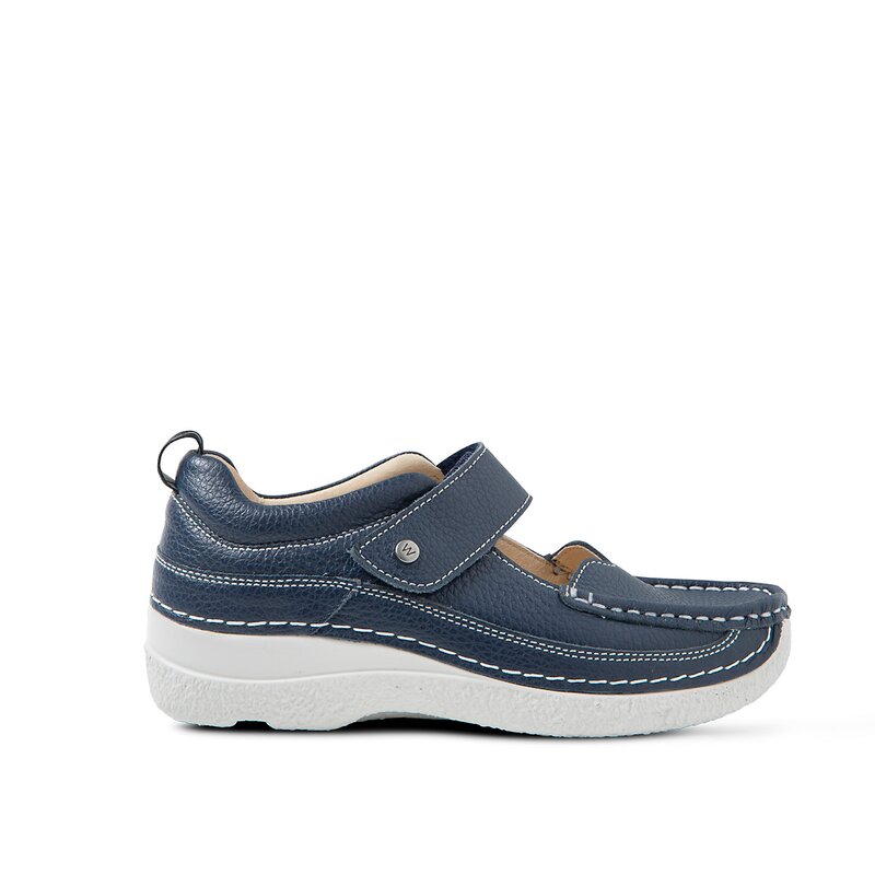 Wolky schoen blauw-photo-1